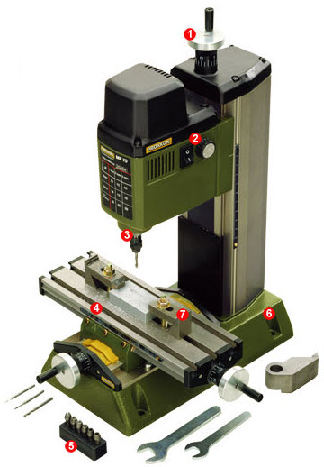 Proxxon Micromot MF70 - Mikro-Fräse-a