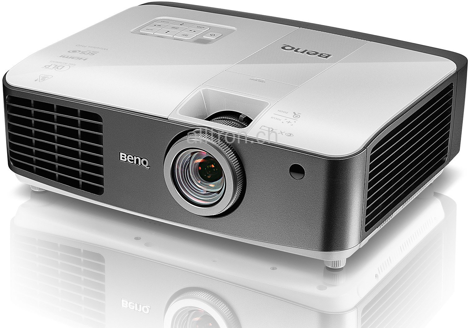 W1400 Beamer 2200 ANSI Lumen DLP 1080p (1920x1080) 3D Desktop-Projektor Weiß