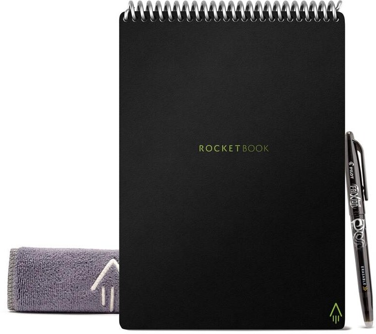 Notizbuch Flip Smart A5, Liniert, Schwarz