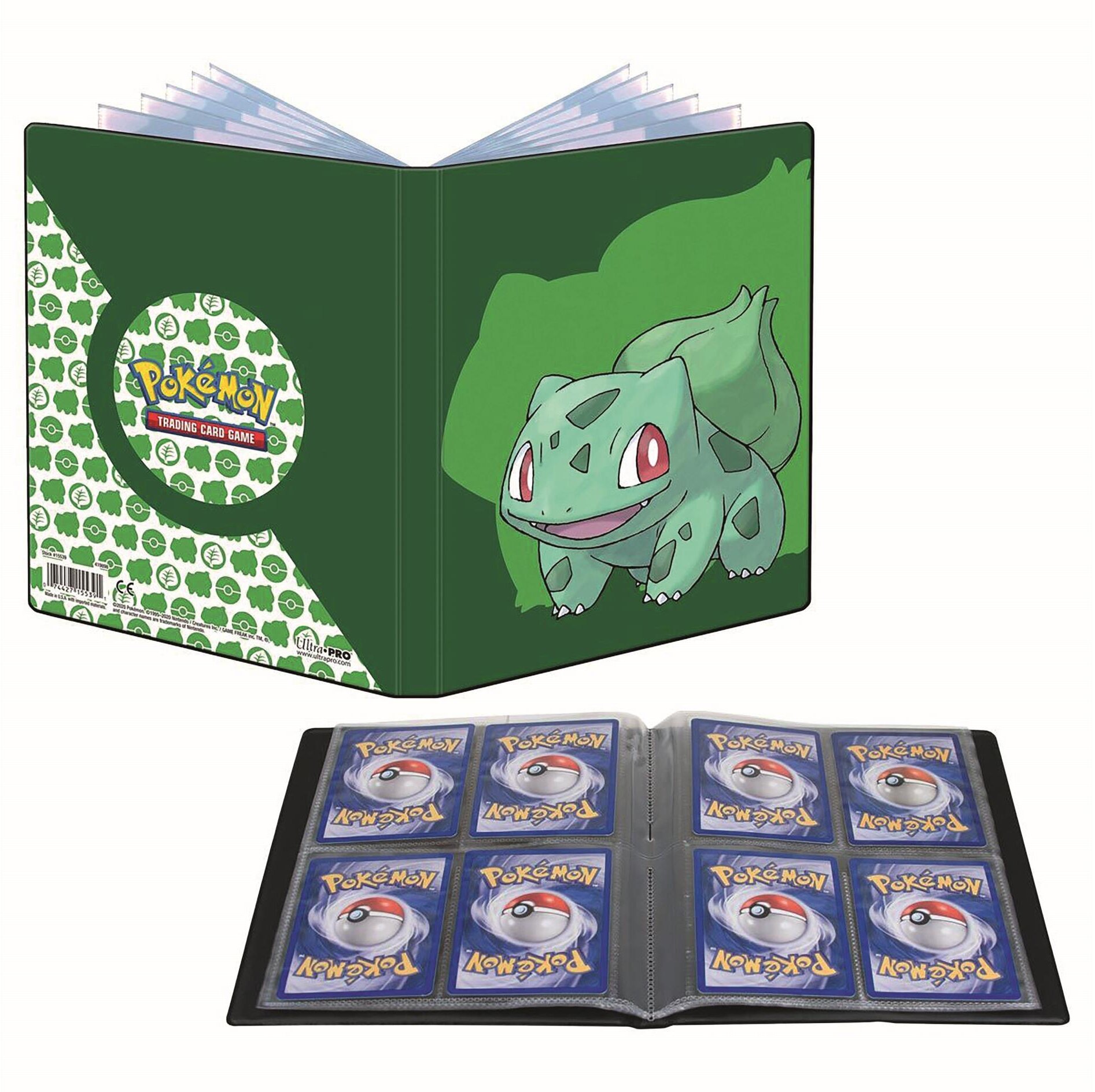 Karten-Portfolio Pokémon Bulbasaur 4-Pocket
